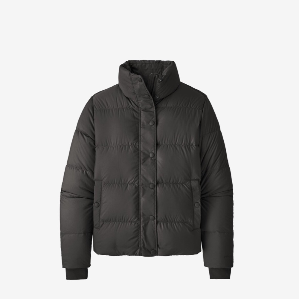 Patagonia Womens Silent Down Jacket Black
